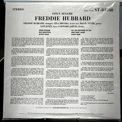 Freddie Hubbard - Open Sesame - Music Matters LP
